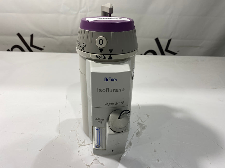 Draeger Medical Draeger Medical Vapor 2000 Isoflurane Vaporizer Anesthesia reLink Medical