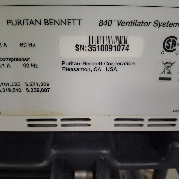 Puritan Bennett Puritan Bennett 840 Ventilator Respiratory reLink Medical