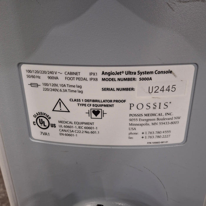 Medrad Medrad Possis 5000A AngioJet Thrombectomy System Injectors reLink Medical
