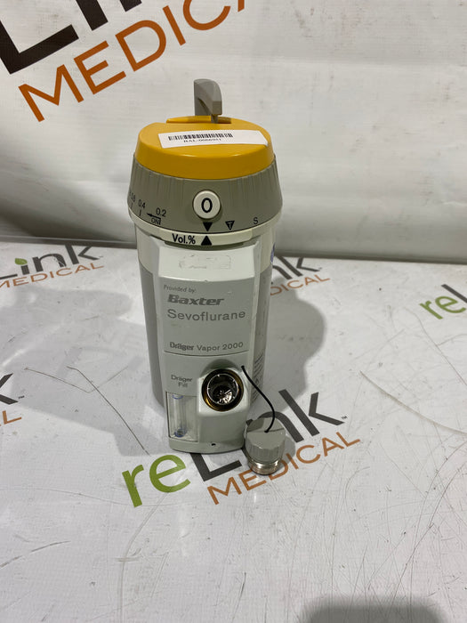 Draeger Medical Vapor 2000 Sevoflurane Vaporizer