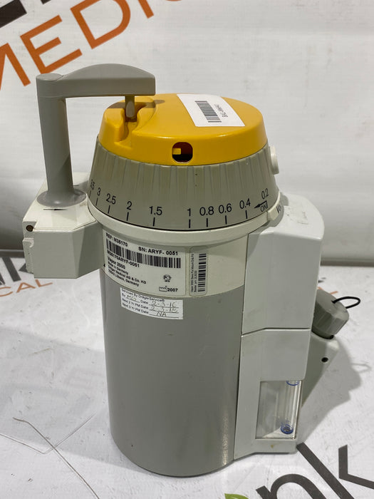 Draeger Medical Vapor 2000 Sevoflurane Vaporizer