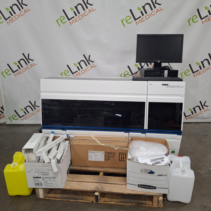 Roche Diagnostics Roche Diagnostics Integra 400 Plus Chemistry Analyzer Clinical Lab reLink Medical