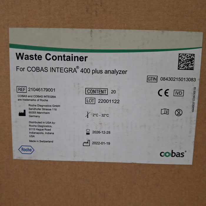 Roche Diagnostics Roche Diagnostics Integra 400 Plus Chemistry Analyzer Clinical Lab reLink Medical