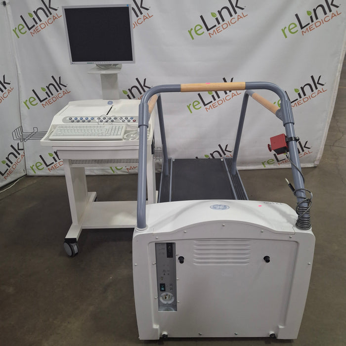 GE Healthcare GE Healthcare Case Console w/ T2100 Stress Test System Cardiology reLink Medical