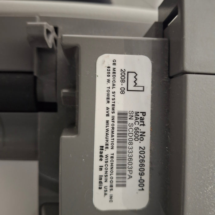 GE Healthcare MAC 5500 ECG without CAM Module