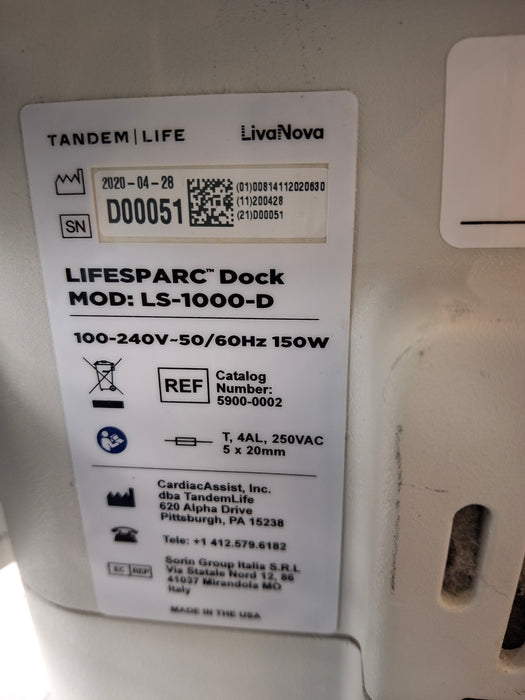LivaNova PLC LivaNova PLC LifeSparc LS-1000 Circulatory Support System Perfusion reLink Medical