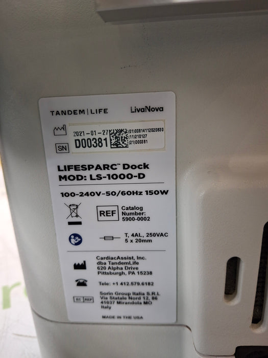 LivaNova PLC LivaNova PLC LifeSparc LS-1000 Circulatory Support System Perfusion reLink Medical