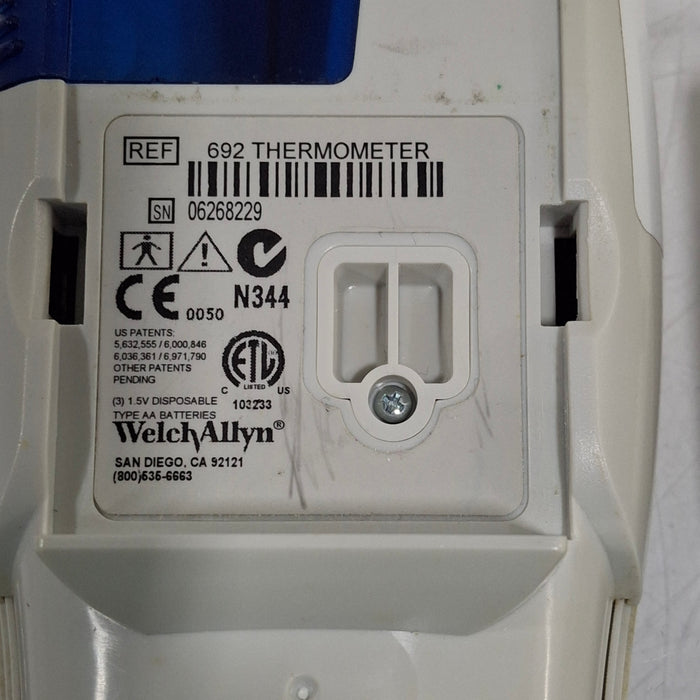 Welch Allyn Welch Allyn SureTemp Plus 692 Thermometer Diagnostic Exam Equipment reLink Medical