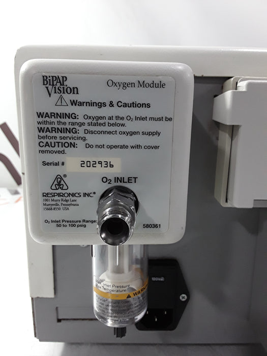 Respironics Respironics BiPAP Vision Ventilator Respiratory reLink Medical