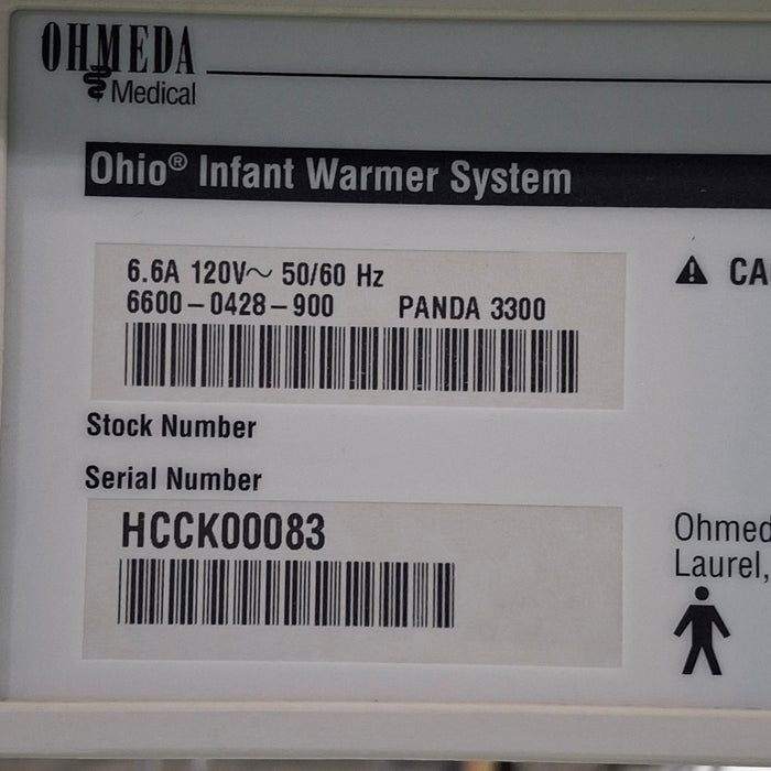 Ohmeda Medical Ohmeda Medical Panda 3300 Infant Warmer Infant Warmers and Incubators reLink Medical