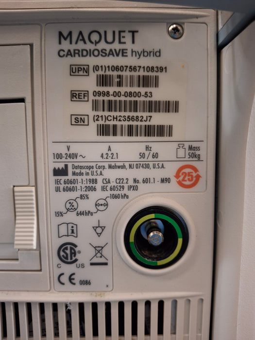 Maquet Maquet Cardiosave Hybrid IABP Datascope Pump Perfusion reLink Medical