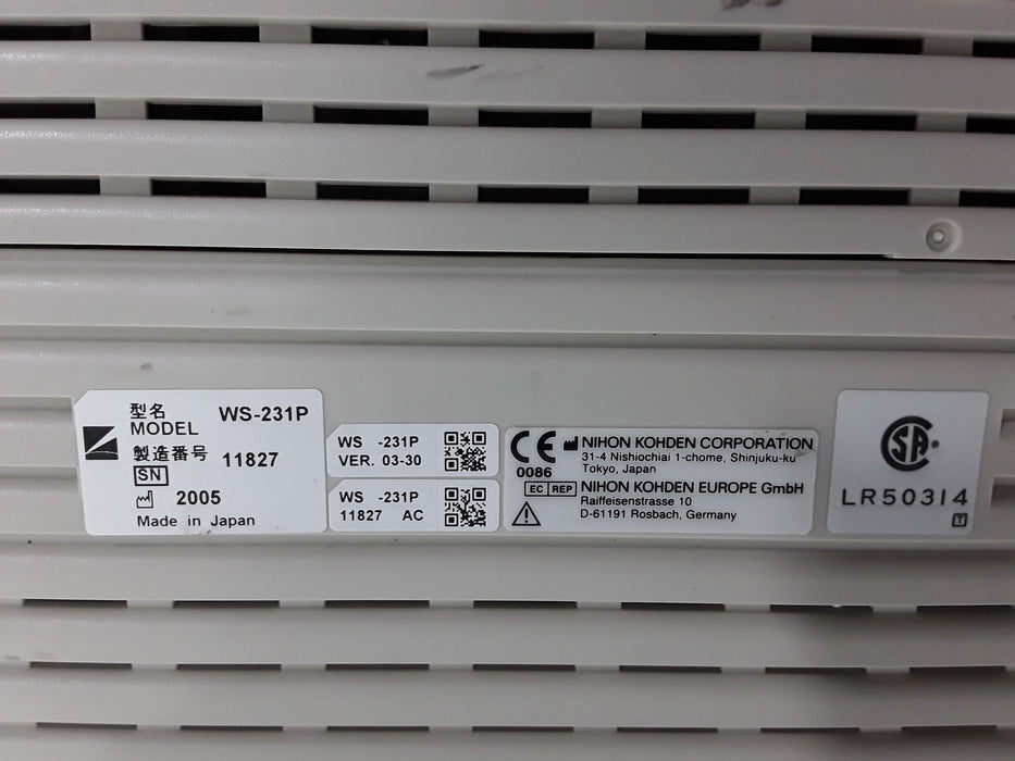 Nihon Kohden Nihon Kohden BSM-2351A Patient Monitor Patient Monitors reLink Medical