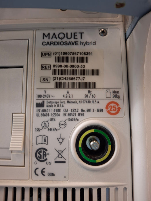 Maquet Maquet Cardiosave Hybrid IABP Datascope Pump Perfusion reLink Medical