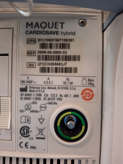 Maquet Maquet Cardiosave Hybrid IABP Datascope Pump Perfusion reLink Medical
