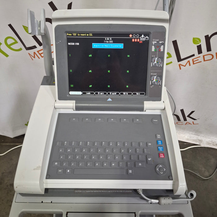 GE Healthcare MAC 5500 HD ECG with CAM Module