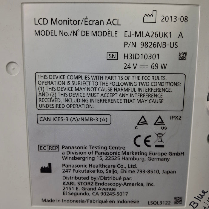 Karl Storz EJ-MLA26UK1 26" LED Surgical Display