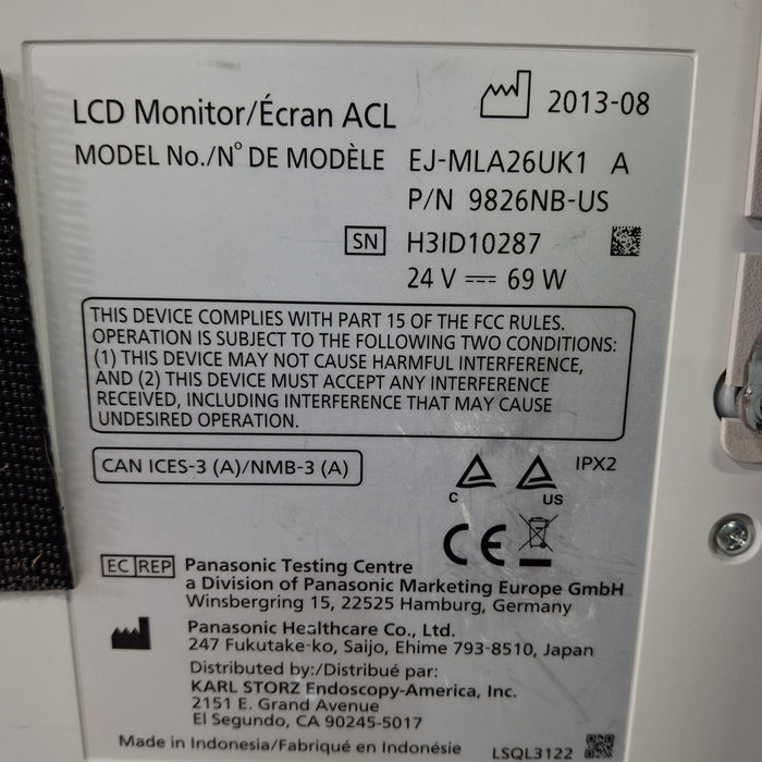 Karl Storz Karl Storz EJ-MLA26UK1 26" LED Surgical Display Rigid Endoscopy reLink Medical