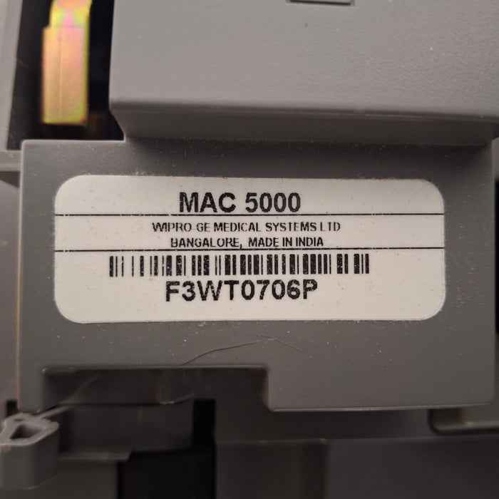 GE Healthcare GE Healthcare MAC 5000 ECG with CAM Module Cardiology reLink Medical