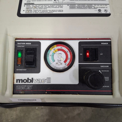 Aeros Aeros Moblvac III Portable Suction Unit Surgical Equipment reLink Medical