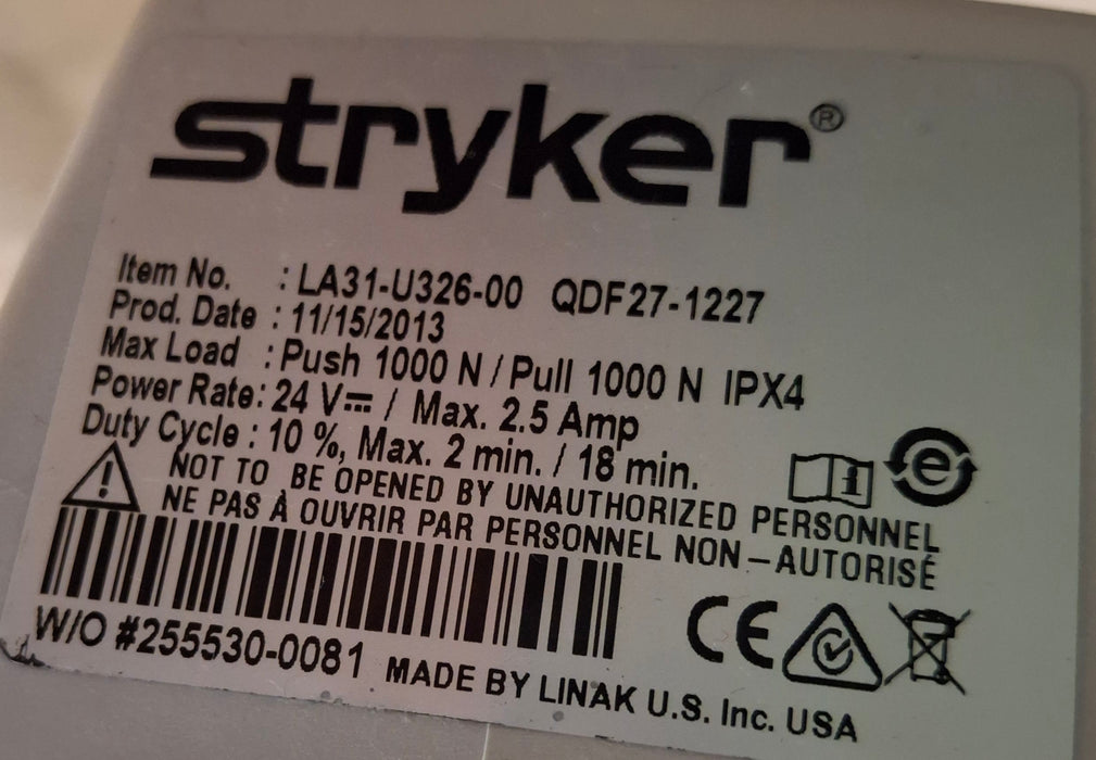 Stryker Stryker InTouch 2141 Critical Care Hospital Bed Beds & Stretchers reLink Medical