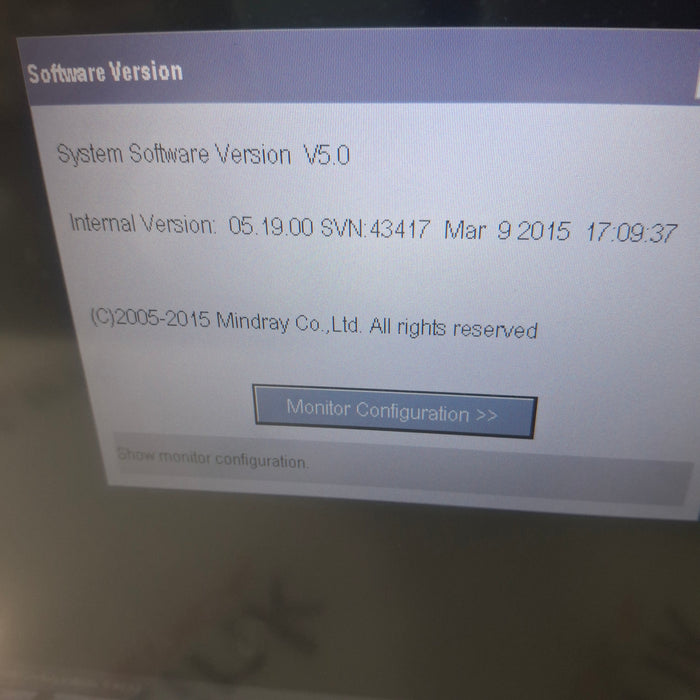 Mindray Mindray Passport 17M Patient Monitor Patient Monitors reLink Medical