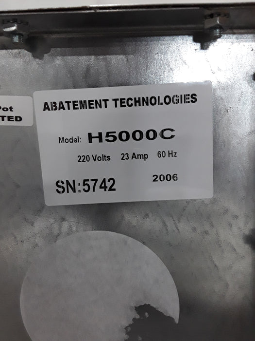 Abatement Technologies Abatement Technologies H5000C Portable Air Scrubber Industrial Equipment reLink Medical