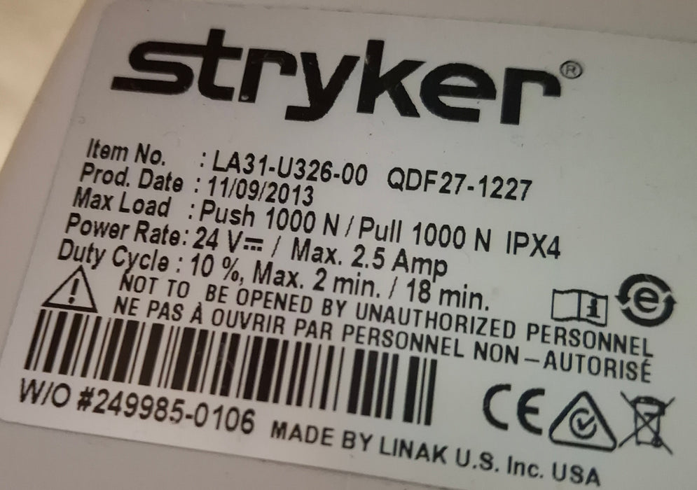 Stryker Stryker InTouch 2141 Critical Care Hospital Bed Beds & Stretchers reLink Medical