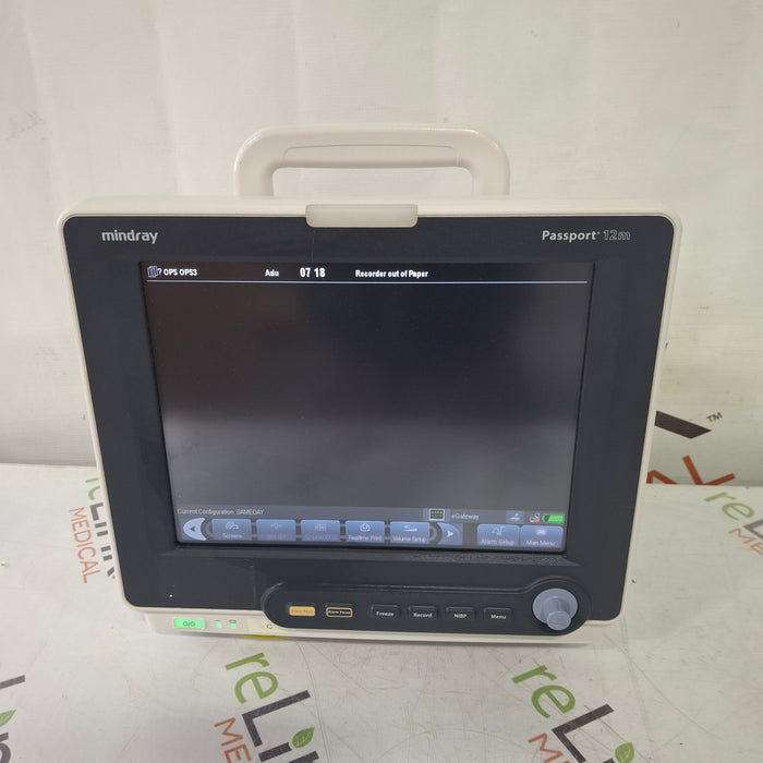 Mindray Passport 12M Patient Monitor