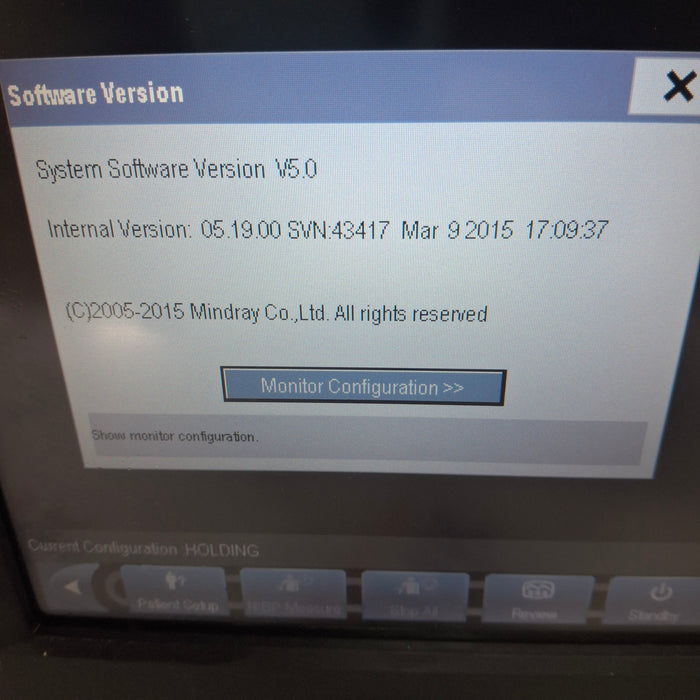 Mindray Passport 12M Patient Monitor