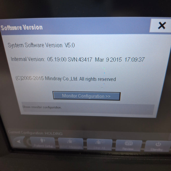 Mindray Passport 12M Patient Monitor