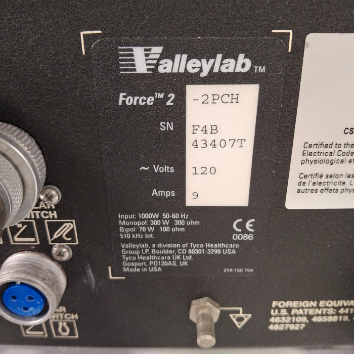 Valleylab Valleylab Force 2 Electrosurgical Unit Electrosurgical Units reLink Medical