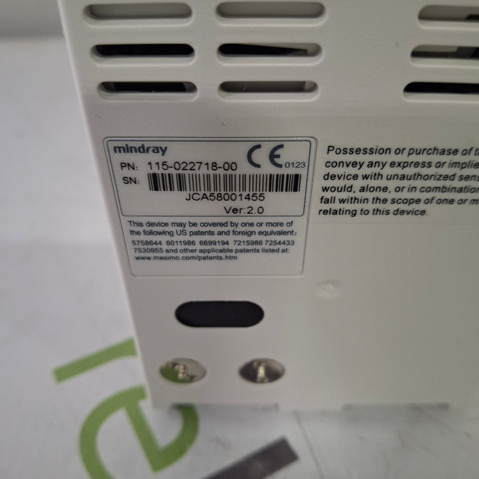 Mindray Mindray MPM w/Masimo Module for DPM6/7 Patient Monitors reLink Medical