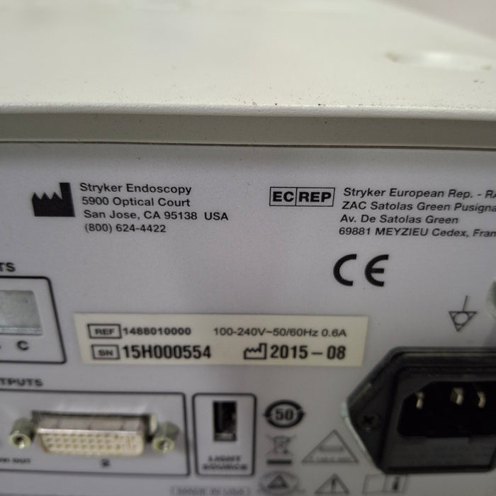 Stryker Stryker 1488HD Camera Control Unit Rigid Endoscopy reLink Medical