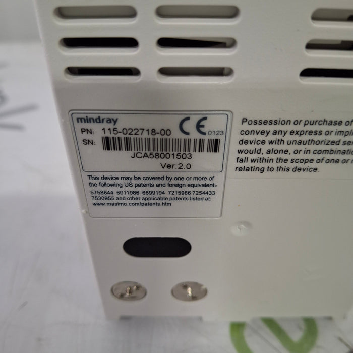 Mindray Mindray MPM w/Masimo Module for DPM6/7 Patient Monitors reLink Medical