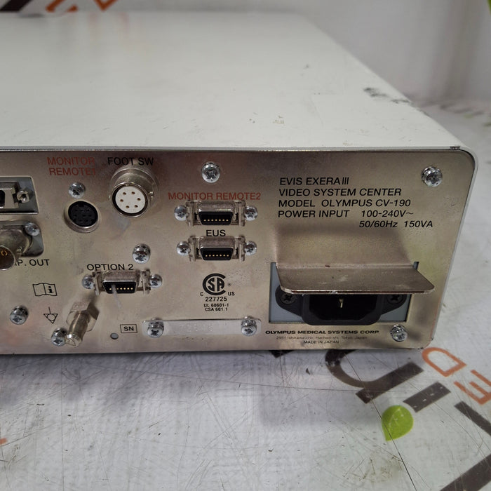 Olympus Olympus CV-190 Processor Flexible Endoscopy reLink Medical