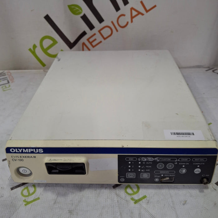 Olympus Olympus CV-190 Processor Flexible Endoscopy reLink Medical