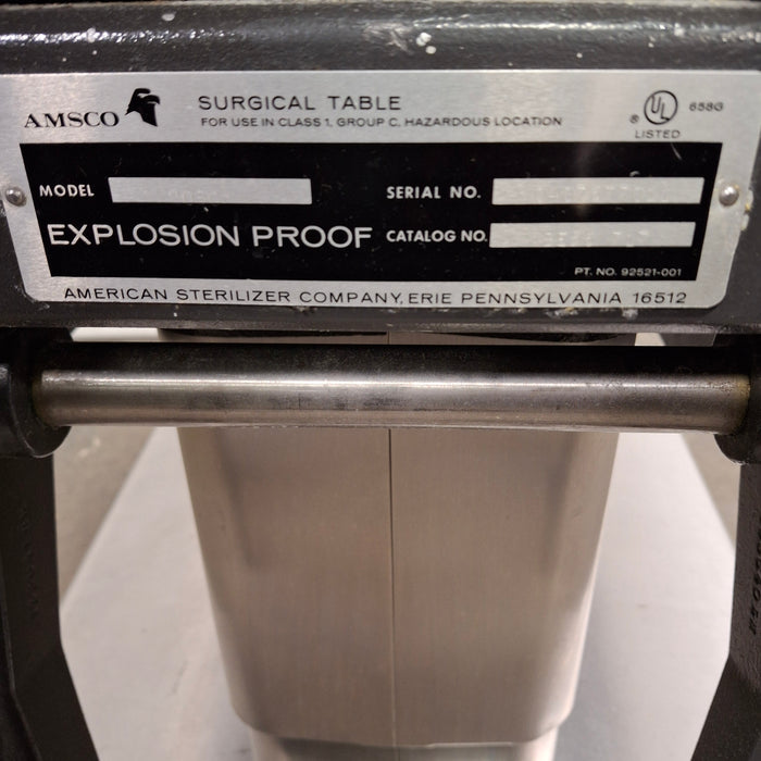 Amsco 2080 Surgical Table
