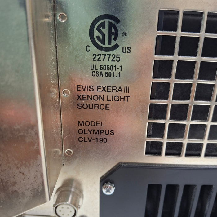 Olympus Olympus CLV-190 Light Source Flexible Endoscopy reLink Medical