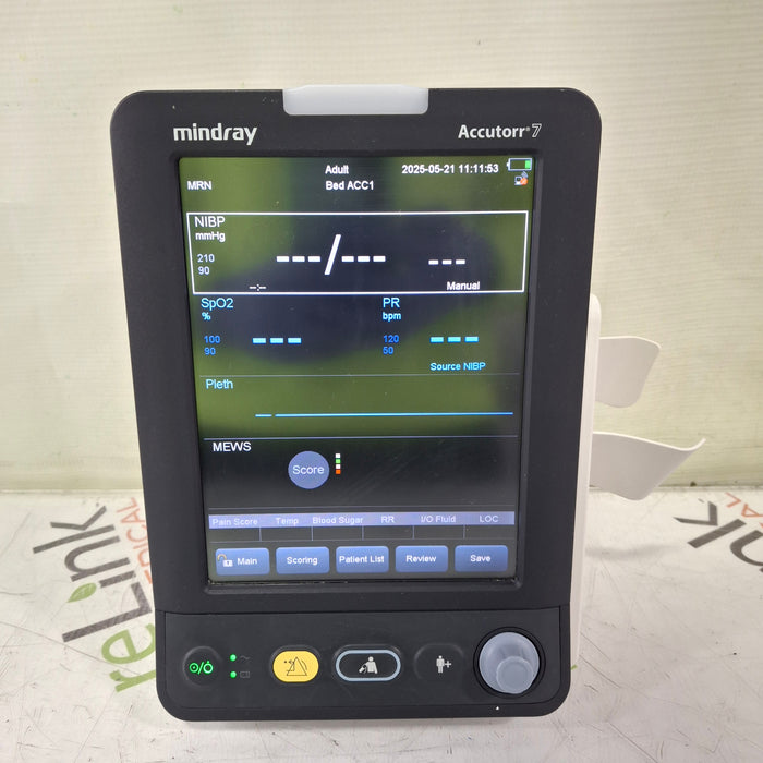 Mindray Mindray Accutorr 7 Vital Signs Monitor Patient Monitors reLink Medical