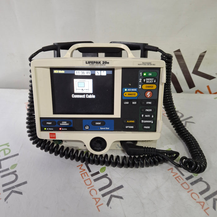 Physio-Control Physio-Control LifePak 20e Defibrillator Defibrillators reLink Medical