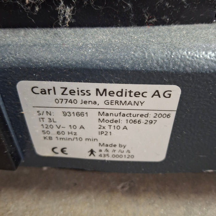 Carl Zeiss Carl Zeiss Visulas Yag III Ophthalmic Laser System Ophthalmology reLink Medical