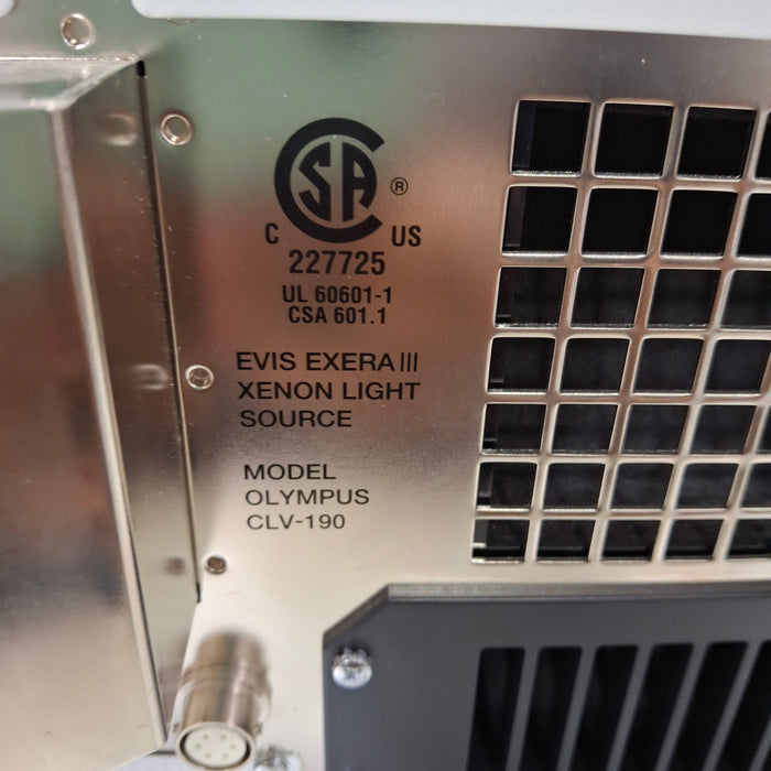 Olympus Olympus CLV-190 Light Source Flexible Endoscopy reLink Medical