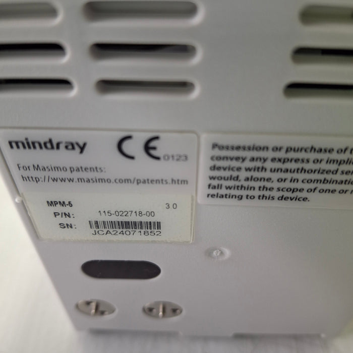 Mindray Mindray MPM w/Masimo Module for DPM6/7 Patient Monitors reLink Medical