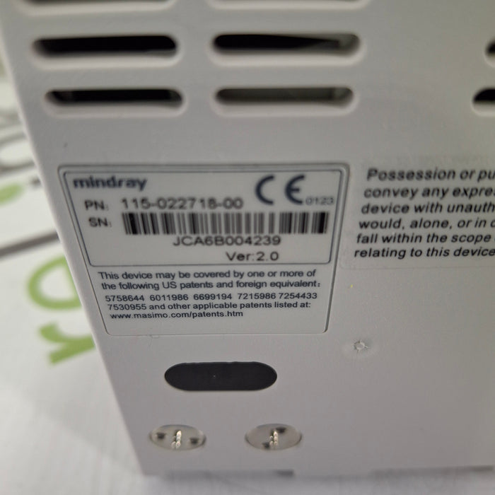 Mindray Mindray MPM w/Masimo Module for DPM6/7 Patient Monitors reLink Medical