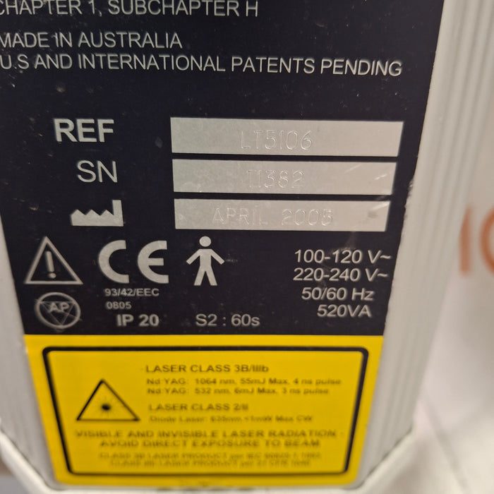 Lumenis Lumenis Selecta Duet Ophthalmic Laser Lasers reLink Medical