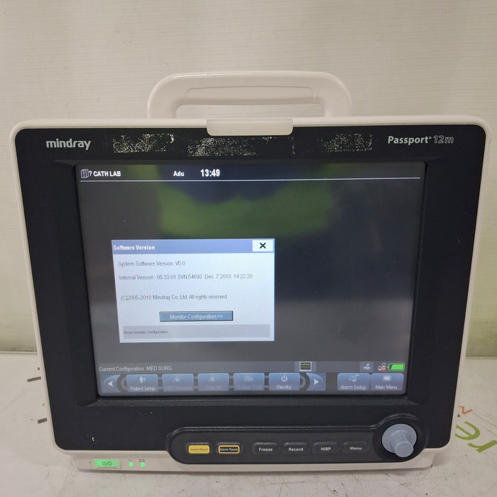 Mindray Passport 12M Patient Monitor