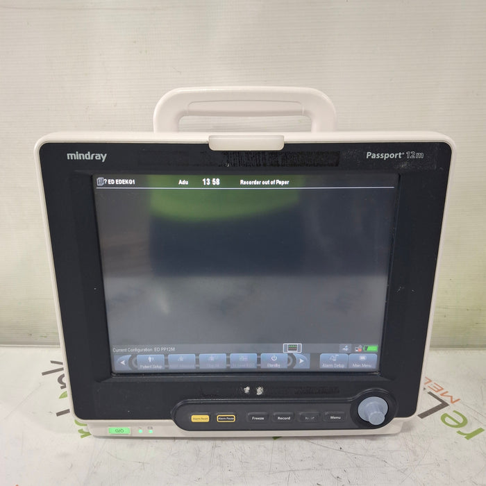 Mindray Mindray Passport 12M Patient Monitor Patient Monitors reLink Medical