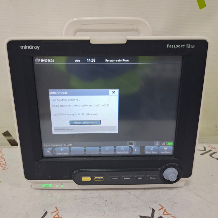 Mindray Passport 12M Patient Monitor