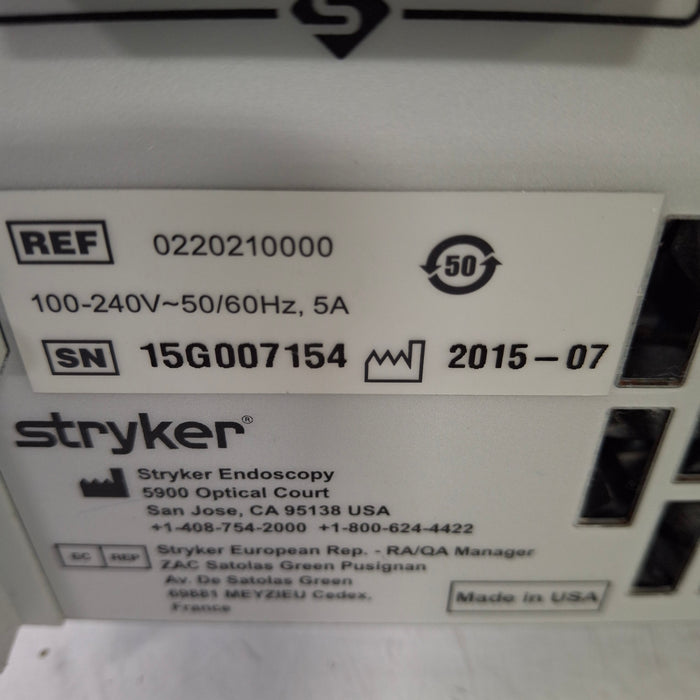 Stryker Stryker L9000 Light Source Rigid Endoscopy reLink Medical