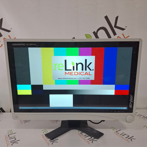 Stryker Stryker VisionPro 26" LED Display Monitor Rigid Endoscopy reLink Medical